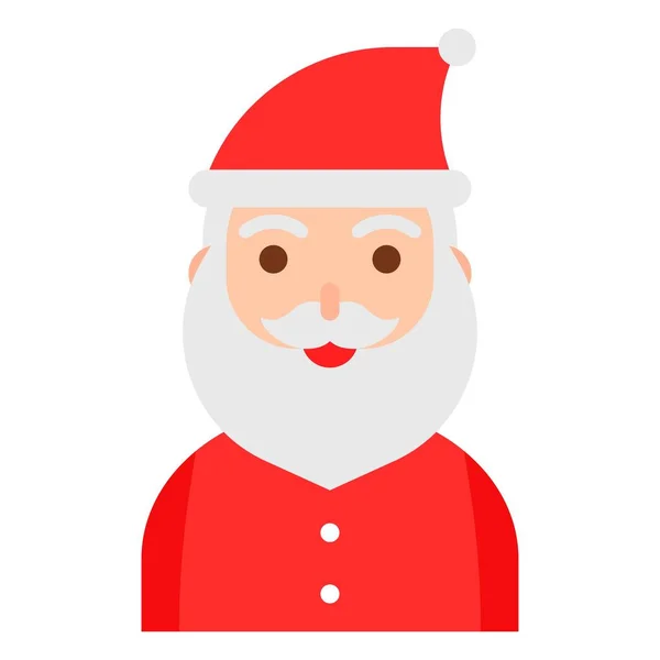 Kerst avatar of Winter mode vector, platte stijl — Stockvector