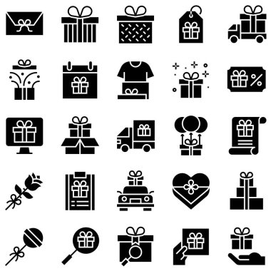 Hediye bağlantılı vektör kümesi 2, katı biçim