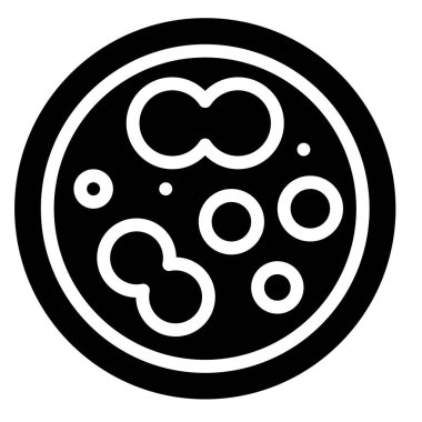 Petri kabı çizimi, katı tasarım simgesi