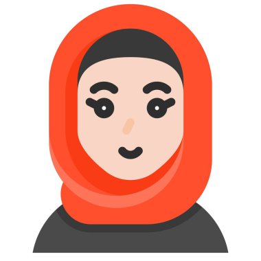 Müslüman kadın ikonu, Ramazan festivali illüstrasyonuyla ilgili