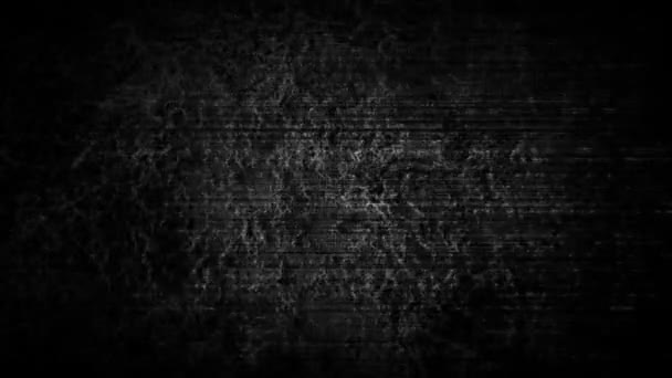 Fondo de ruido abstracto blanco y negro 2 — Vídeos de Stock