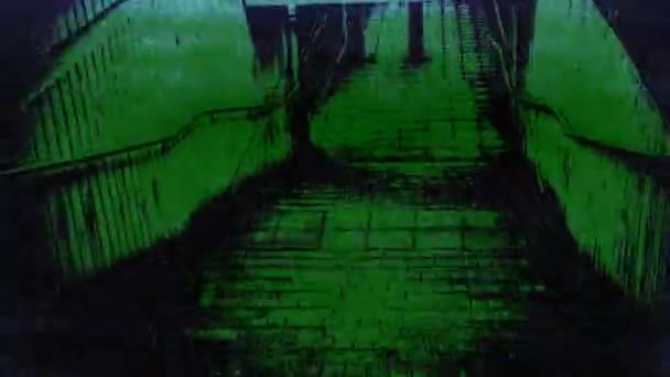 Темні Underpass 6 — стокове відео