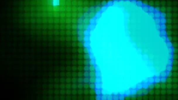 抽象的な色フリッカー 1 — ストック動画