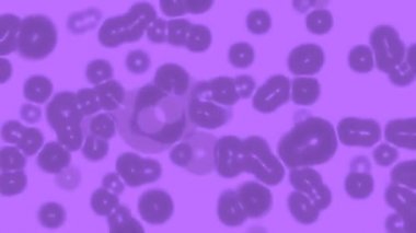 Yuvarlak şekiller oluşturulan bilgisayar çıkarımı soyut arka plan küresel, dairesel, köpüren, sıvı doku ile yüzer