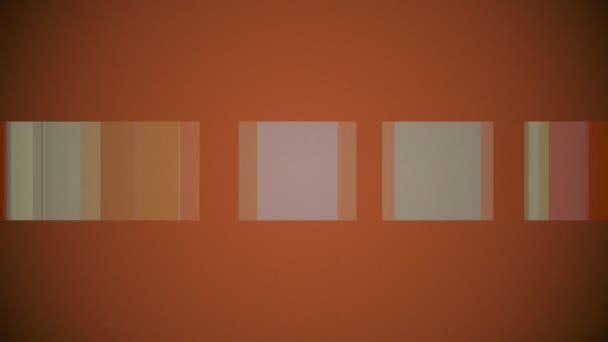 抽象背景与移动的块中间第三7计算机产生的抽象背景与快速移动块沿中间第三 — 图库视频影像