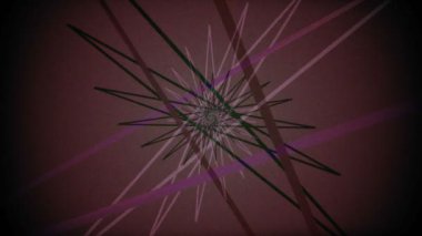 Soyut arka plan dönen yıldız geometrik şekil 12 A bilgisayar animasyon soyut geometrik şekli yıldız bir düzende dönen oluşturulan