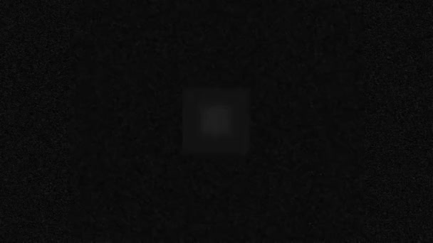 Abstrait Background Flickering Square Teinté Une Animation Générée Par Ordinateur — Video