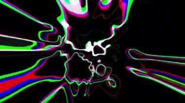 1960 'ların fiziksel dalgalanmalardan esinlenilmiş bir animasyon.