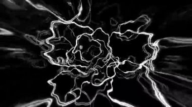 1960 'ların fiziksel dalgalanmalardan esinlenilmiş bir animasyon.