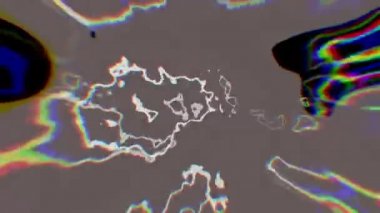 1960 'ların fiziksel dalgalanmalardan esinlenilmiş bir animasyon.