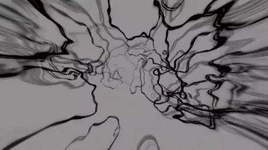 1960 'ların fiziksel dalgalanmalardan esinlenilmiş bir animasyon.