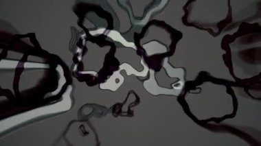 1960 'ların fiziksel dalgalanmalardan esinlenilmiş bir animasyon.