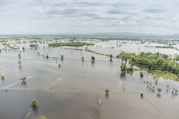 Tailandia inundaciones, desastres naturales — Foto de Stock