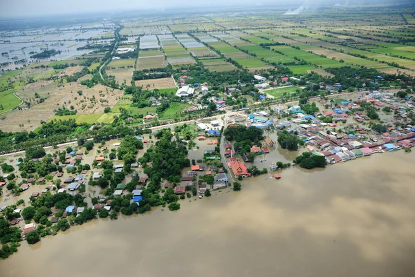Tailandia inundaciones, desastres naturales , — Foto de Stock