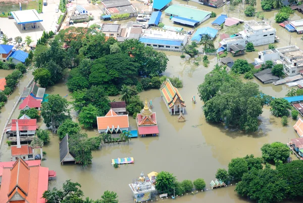 Tailandia inundaciones, desastres naturales , — Foto de Stock