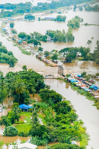 Tailandia inundaciones, desastres naturales — Foto de Stock