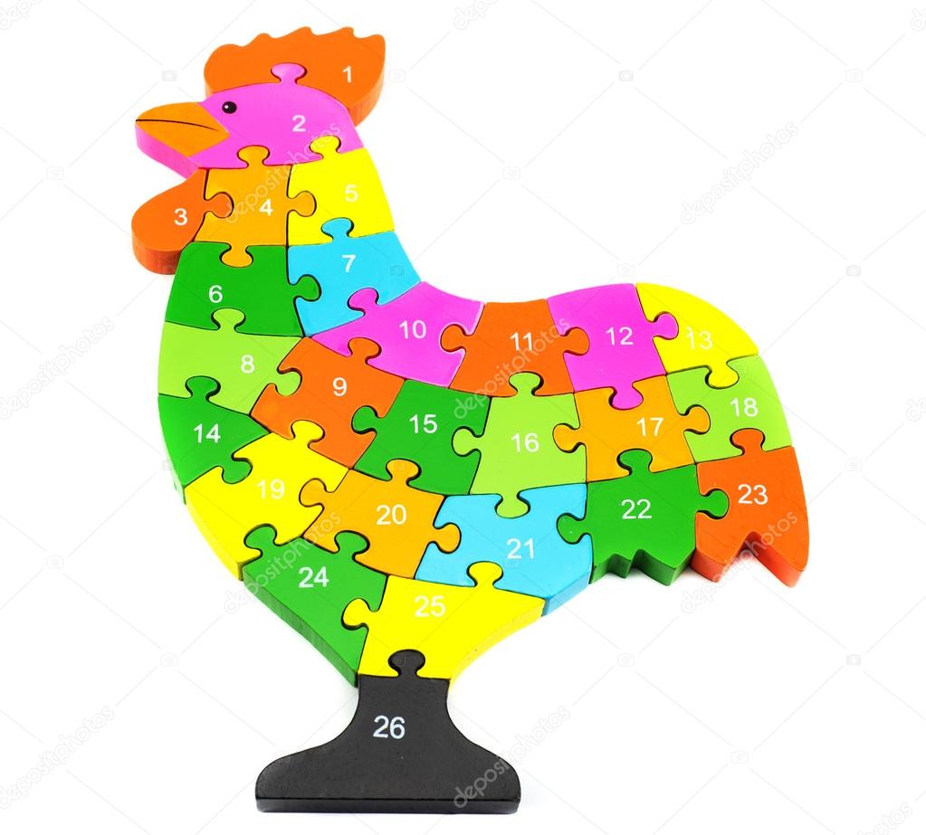 Wooden puzzles for children, Training development,