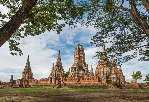Świątynia Wat Chaiwatthanaram prowincji Ayutthaya. Ayutthaya Hist — Zdjęcie stockowe