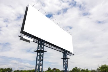 Reklam panoları gökyüzü açık havada uzay