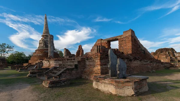 Co Mahathat w Ayutthaya — Zdjęcie stockowe