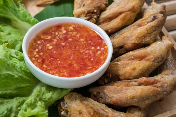 Fried chicken wings — Stock Photo, Image