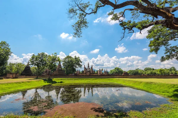 Cena no parque histórico de sukhothai Tailândia Reino antigo Fotografias De Stock Royalty-Free