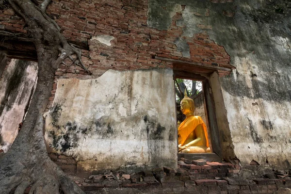 중앙 통, 태국-March19, 2018: 보이지 않는 태국, o에 부처님 — 스톡 사진