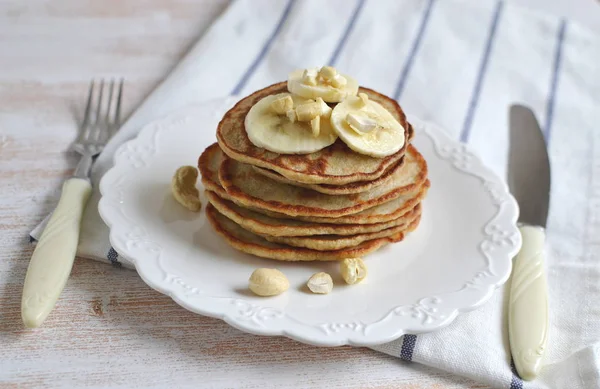 Ev yapımı muz kaju krep 