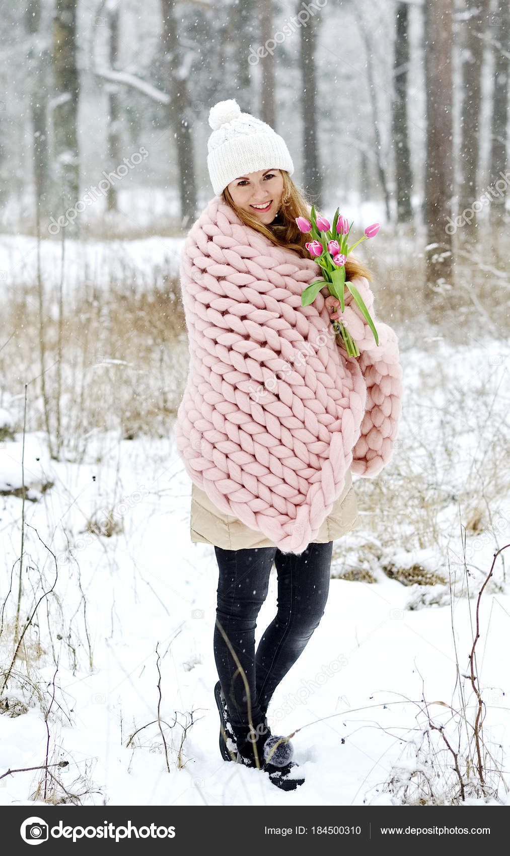pink winter clothes