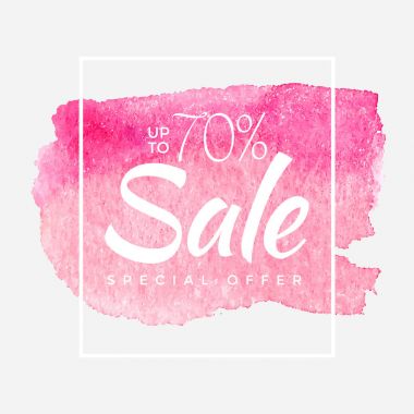 Satılık son 70 sanat fırça akrilik kontur boya soyut doku arka plan afiş vektör çizim üzerinde işareti kapalı kadar. Mükemmel suluboya Tasarım Dükkanı ve satış afiş için