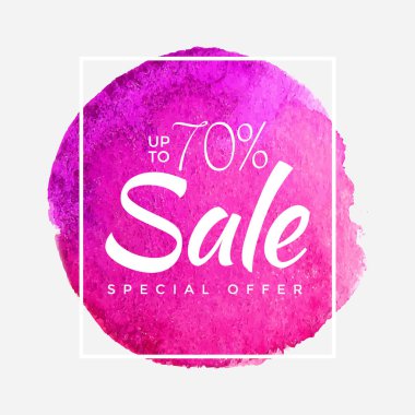 Satılık son 70 sanat fırça akrilik kontur boya soyut doku arka plan afiş vektör çizim üzerinde işareti kapalı kadar. Mükemmel suluboya Tasarım Dükkanı ve satış afiş için