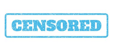 sansürlü lastik damgası