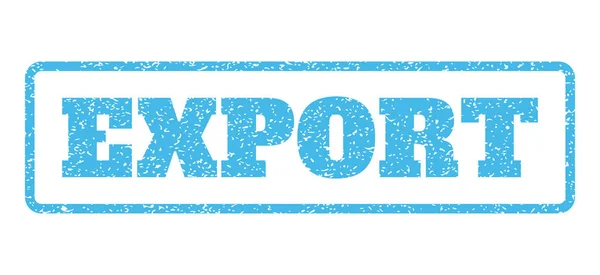 Export-Gummimarke — Stockvektor