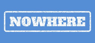 Hiçbir yerde lastik damgası