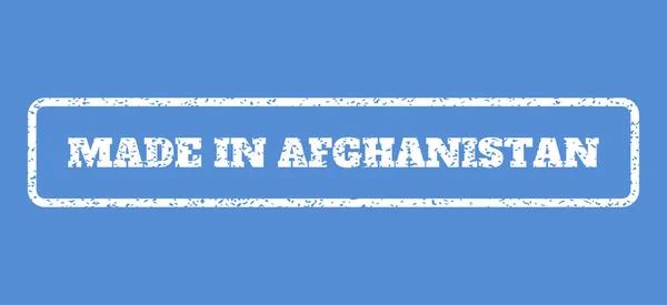 Στο Αφγανιστάν από καουτσούκ σφραγίδα — Διανυσματικό Αρχείο