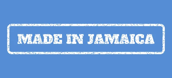 Jamaika lastik damgalamak içinde yapılan — Stok Vektör
