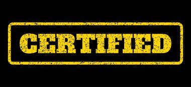 Sertifikalı lastik damgası