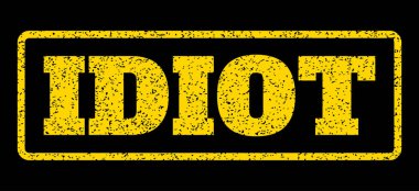 Aptal lastik damgası