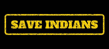 Kızılderililer lastik damgası kaydetmek