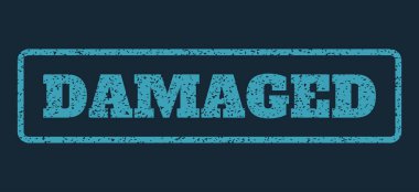 Hasarlı lastik damgası