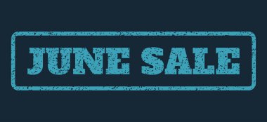 June Satılık lastik damgası