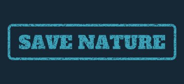 Doğa lastik damgası kaydetmek