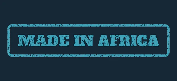 Fabriqué en Afrique Timbre en caoutchouc — Image vectorielle