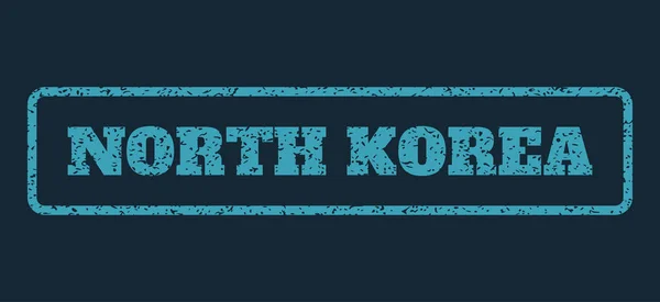 Noord-korea Rubberstempel — Stockvector