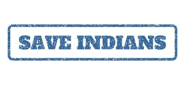 Kızılderililer lastik damgası kaydetmek