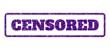 sansürlü lastik damgası