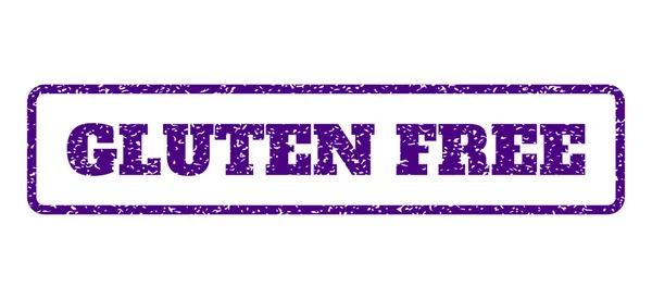 Gluten Free Rubber Stamp — Stock Vector
