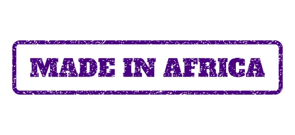 Made In Africa Rubber Stamp — Stock Vector