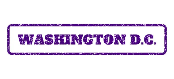 Washington D.C. Timbre en caoutchouc — Image vectorielle