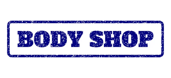 Body Shop gummistämpel — Stock vektor